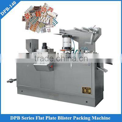 How to Pack Capsules and Pills|Flat Plate Automatic Blister Packing Machine DPP-140