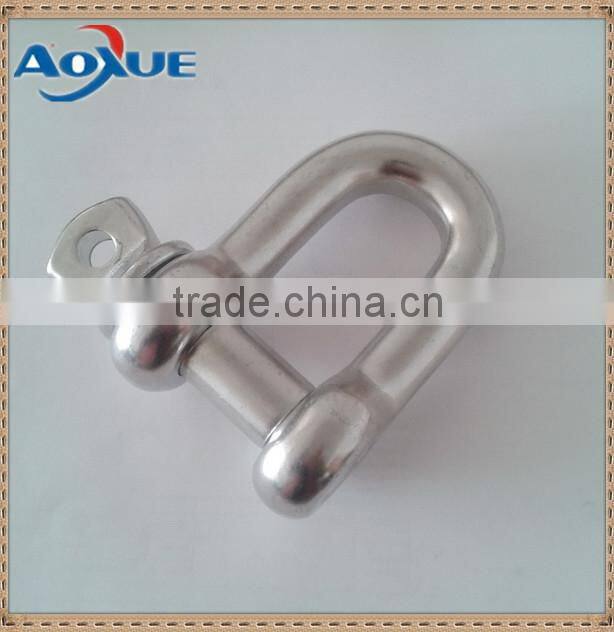 Stainless steel D shackle, SS shackle