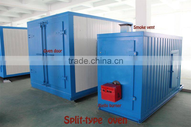 Integral Oil Heating Chamber (Powder Curing Oven)