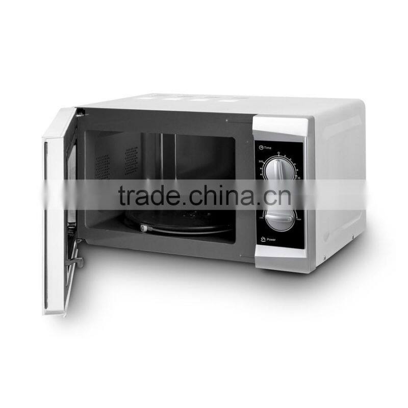 2016hot selling 23L/25L 800w stainless steel pizza microwave oven