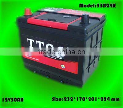 N50 sealed mf car generator storage batteries