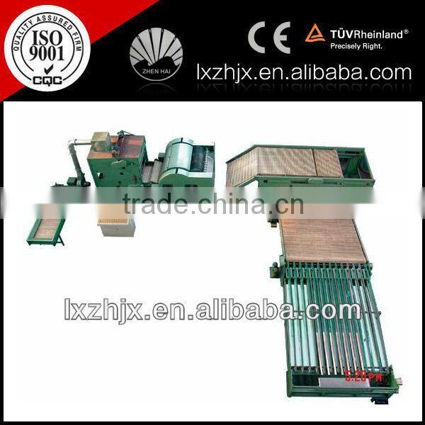 Nonwoven web layer cross lapping machine