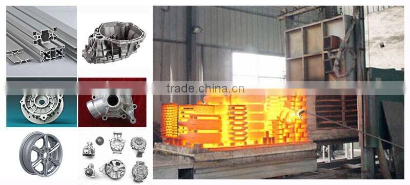 Metal aluminium heating homogenizing oven