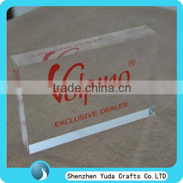 Acrylic block, acrylic logo block, brick and block