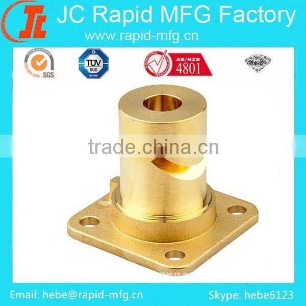 Shenzhen JC precision CNC turning milling brass product small batch