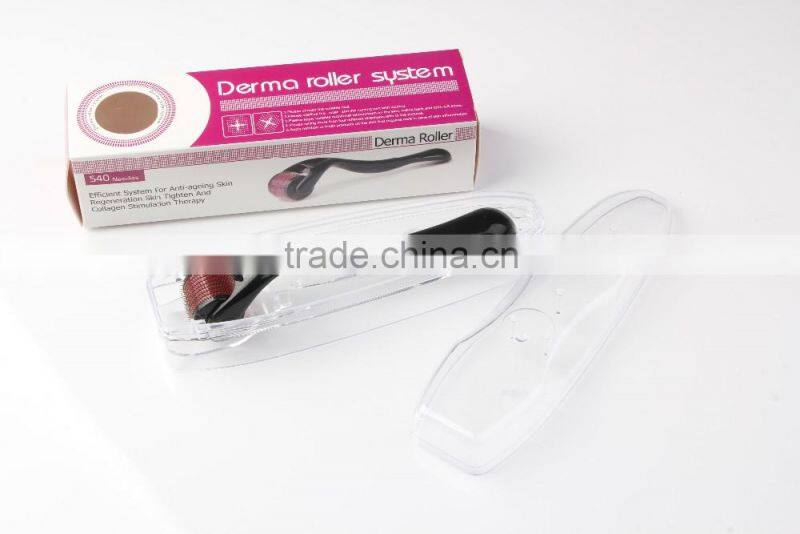 Factory Price New Color Derma Roller 540 Needles, Microneedles MT Derma Roller For Skin Scar, Titanium Needles