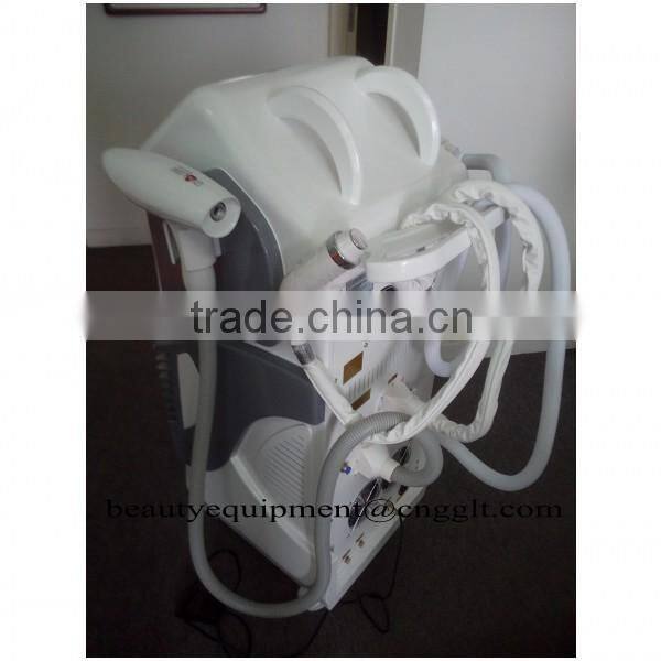 Multifunction 4 in 1 hair removal ipl elight nd yag laser aesthetics