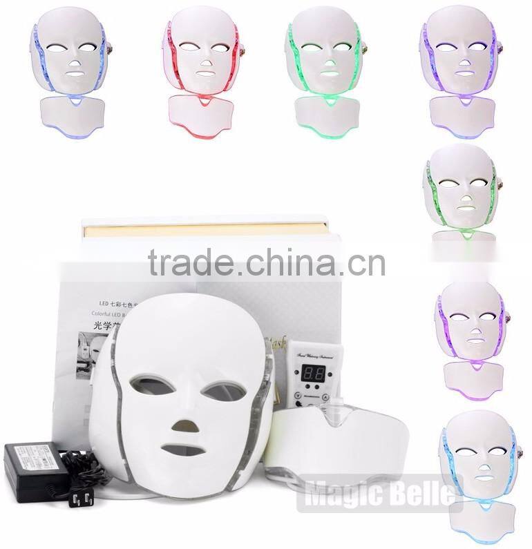 7 Colors LED Mask/Acne Remova Mask/PDT LED Mask for Home Use