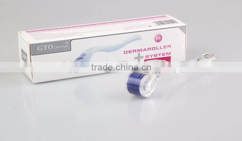 GTO Brand Medical Stainless Steel 540 Needles Face Derma Roller