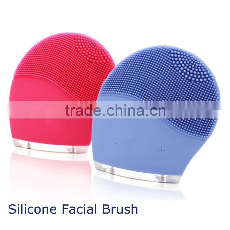 100G Waterproof Electric Silicone Facial Cleansing Brush