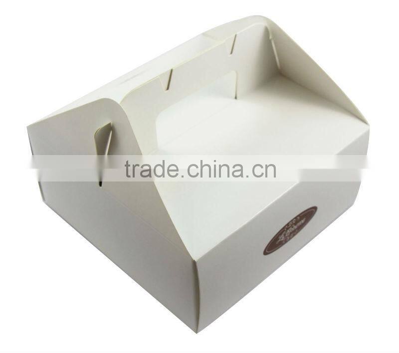 custom cake packaging box without glue