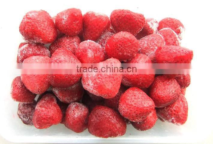 High quality frozen IQF strawberry whole