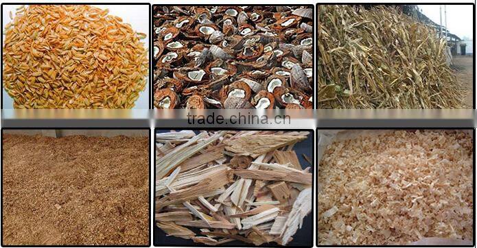 Waste Recycling charcoal palm kernel shell briquettes machine with factory price