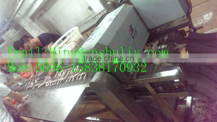 Chicken flaw incising machine/Duck feet cutting machine