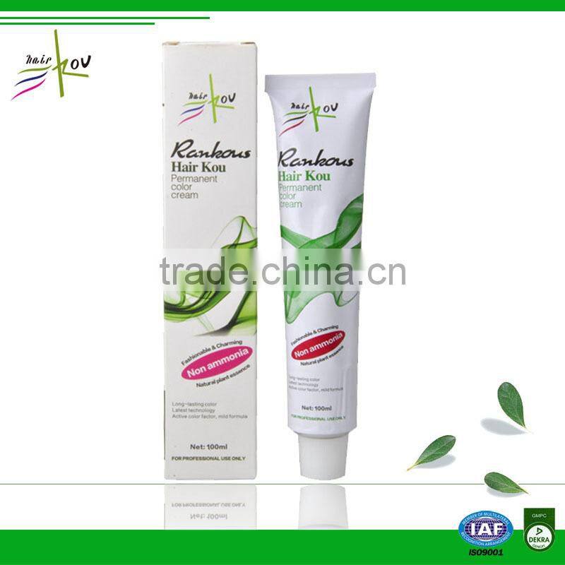 2016 best permanent 48 colors hair dye for hair