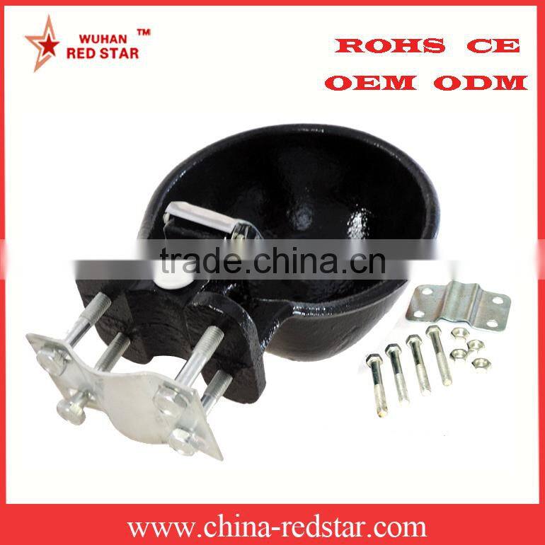 extra large size enamel cast iron cattle drinking water bowl