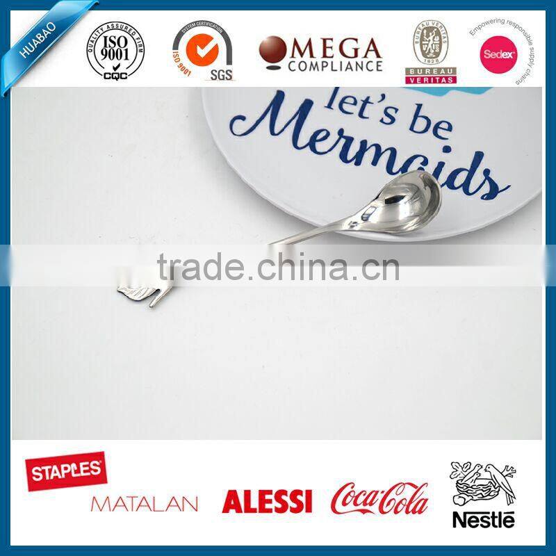 2016 High quality New design stainless steel cutlery with unique design punched cutlery set, solid silver cutlery