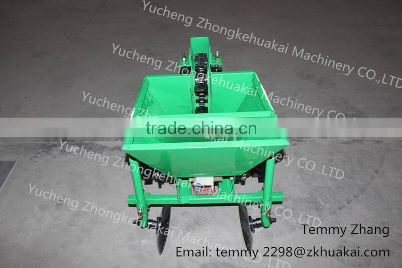 The latest tecnology tractor mounted potato planter