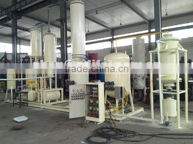 Electric Heating Waste Diesel Oil Refining To Diesel Machine