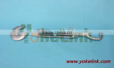 Pole line hardware Hot Dip Galvanized Forging Turn buckles