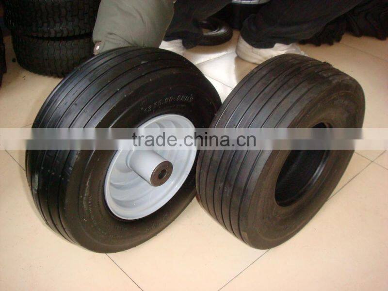 13x5.00-6 lawn mower wheel tubeless golf cart pneumatic