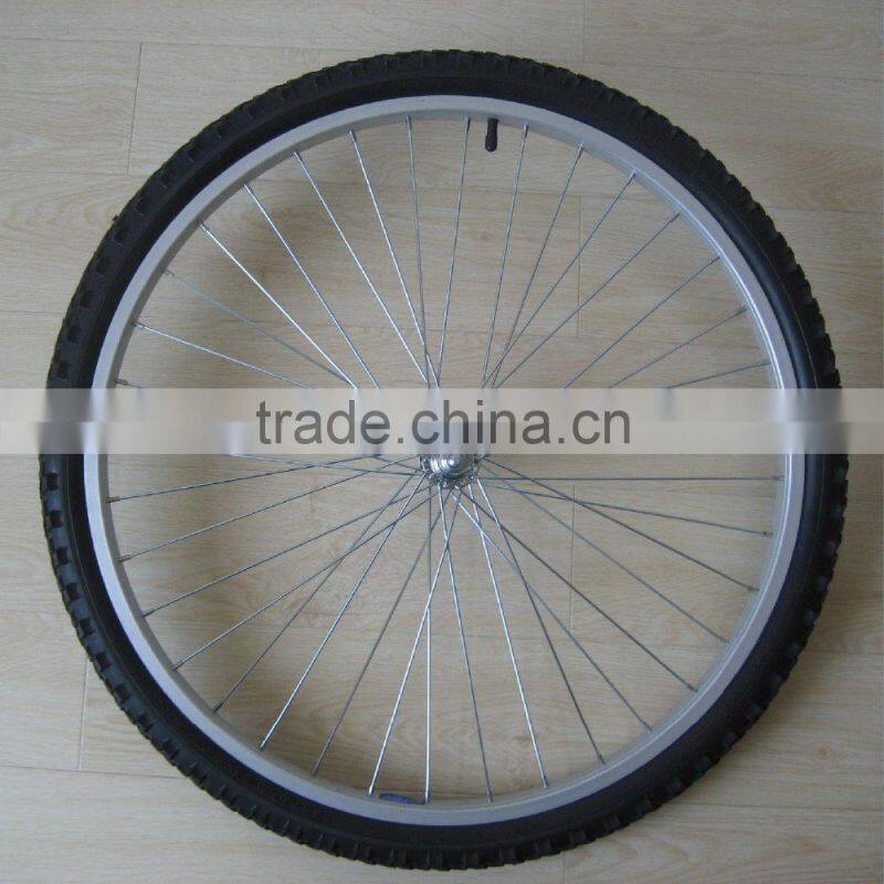 26 Inch Bicycle wheel (26x2.125 , 26x1.95, 26x1.75, 26x13/4, 26x11/2, 26x13/8)