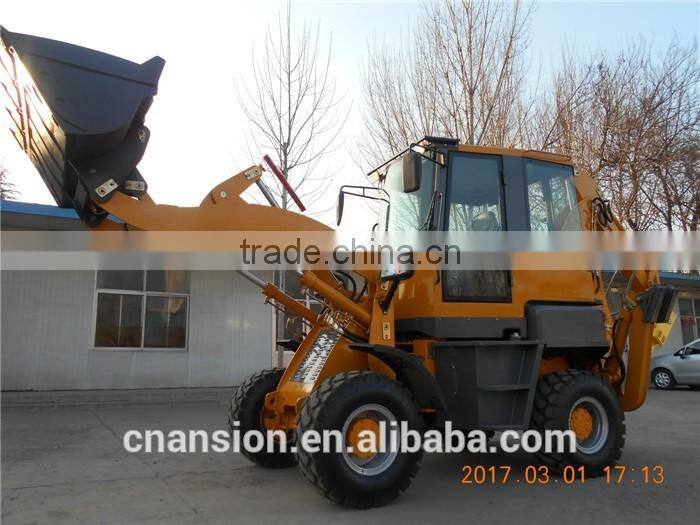 High quality AS500 5TN 4x4 retroescavadeira brasil with joystick and AC