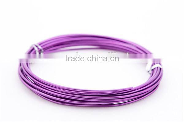 colored aluminum wire jewelry for Festival decorative