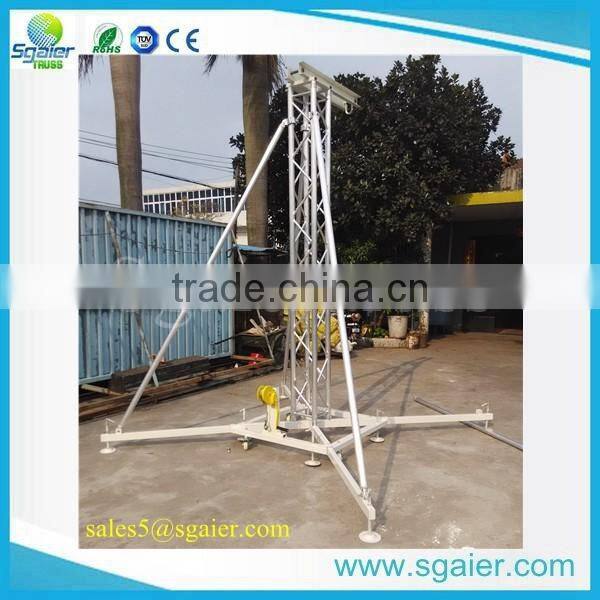 5-8m outdoor aluminum line array speaker truss towers