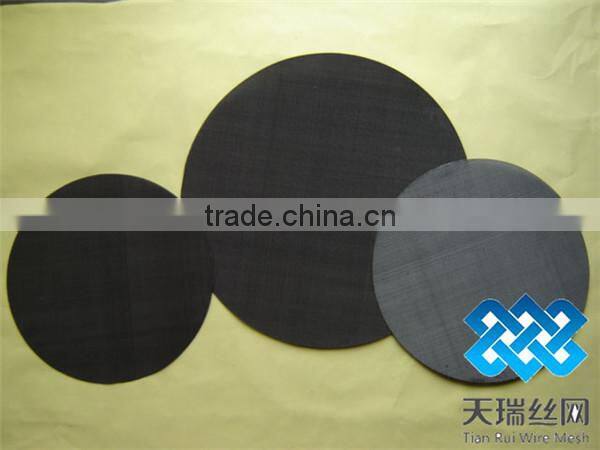 ISO9001:2008 Low Carbon Steel Black Wire Mesh