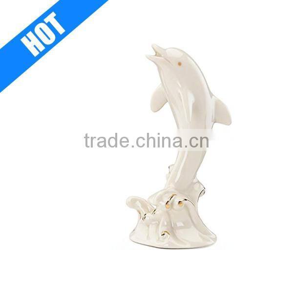 Hot Sale Dancing Dolphin Art Glass Figurine