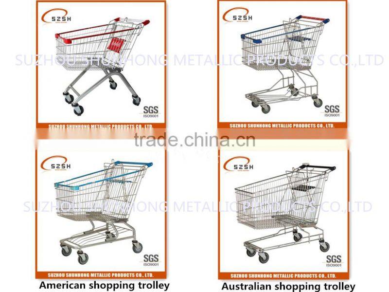 high quality made in china shopping luggage cart