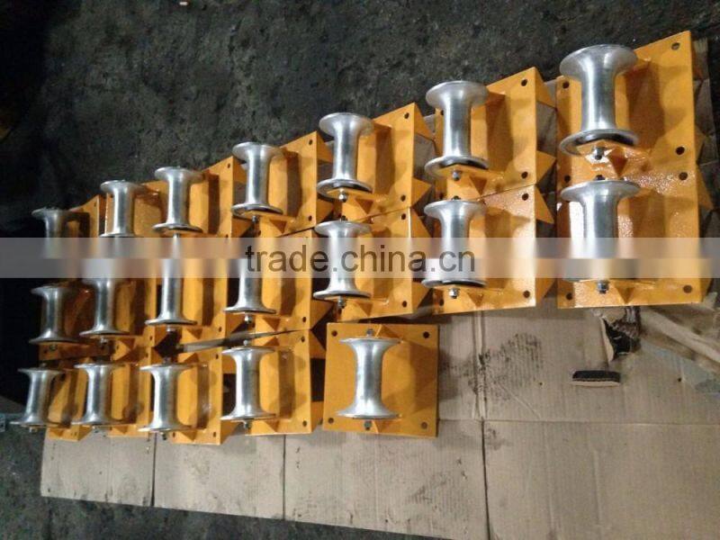 Aluminum Wheel Electrical Cable roller Cable Laying Equipment