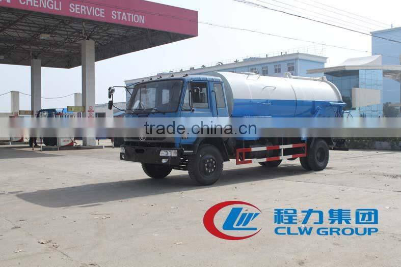 High pressure vacuum suction truck,vacuum and pressure truck 6-8cbm Euro IV engine