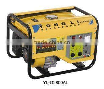 open frame generator, 2.5kw, petrol generator set