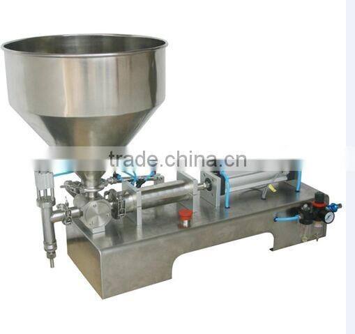 Semi automatic filling machine for honey, juice, cosmetics cream and syrup with best price