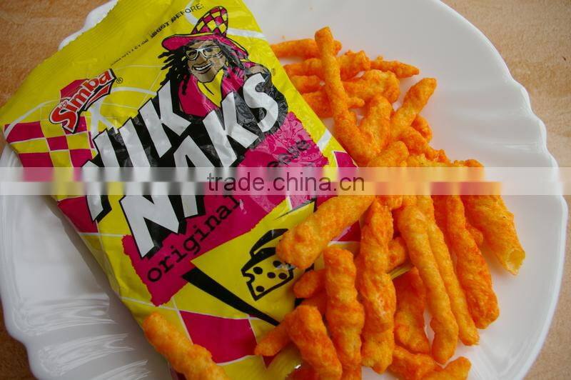 Jinan Eagle baked corn curls making extruder machine equipment processing line production plant