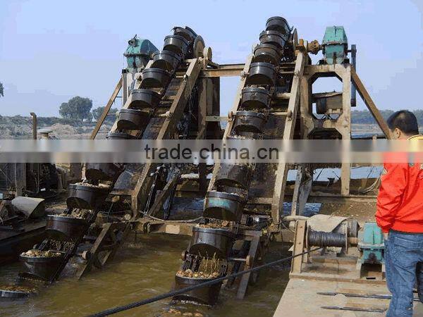 bucket type sand dredger