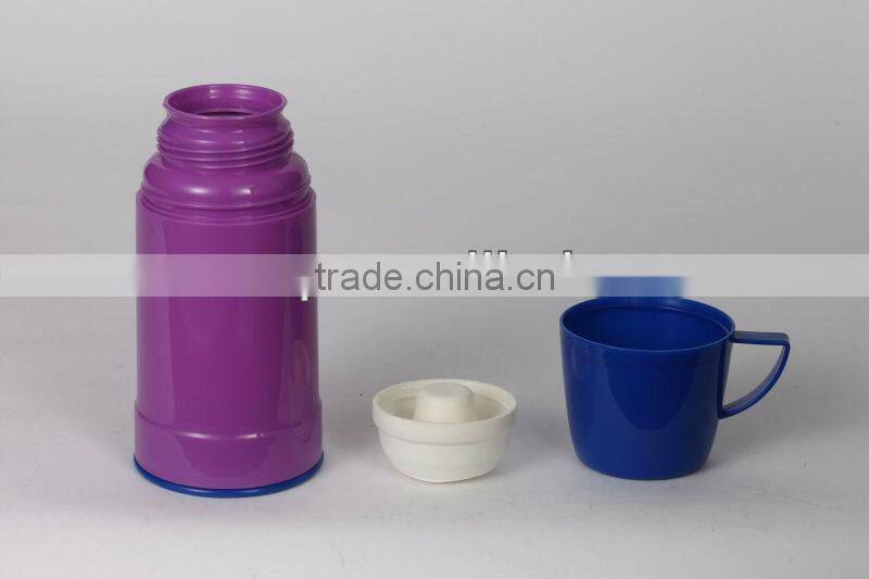 Mega plastic vacuum flasks with cup for kids