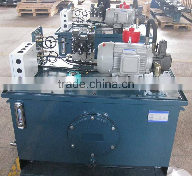 Welding equipment hydraulic station