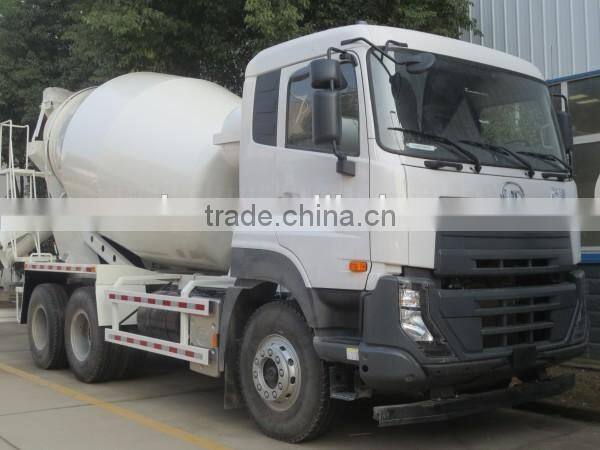 380 hp DONGFENG Nissan UD Trucks 6*4 bulk cement mixer truck 12 m3