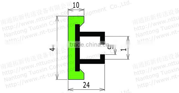 G5 Profile Side Guiderail for conveyors