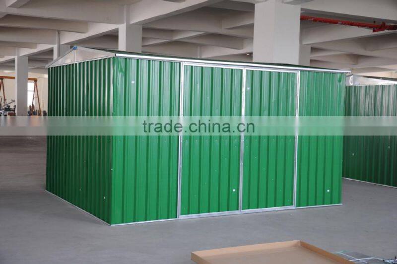 Cheap factory outlet product steel garden storage shed