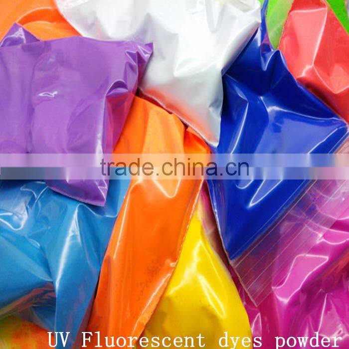 Free sample glow in dark UV Fluorescent dyes powder