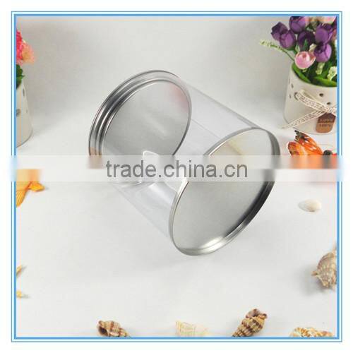 transparent plastic jar,PET can for food