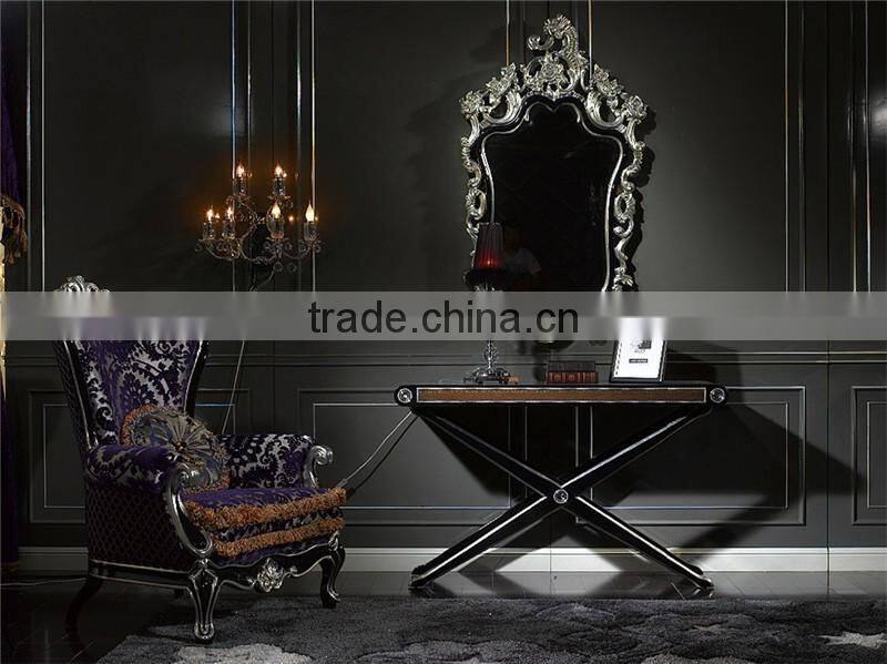 Elegant Luxury Refined Chair Set, Simple and Diverse Style Purple Leisure Chair and Table Set