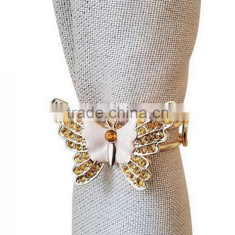 decorative curtain accessaries, bufferfly curtain buckle curtain band