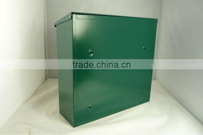 colorful cast iron mailbox