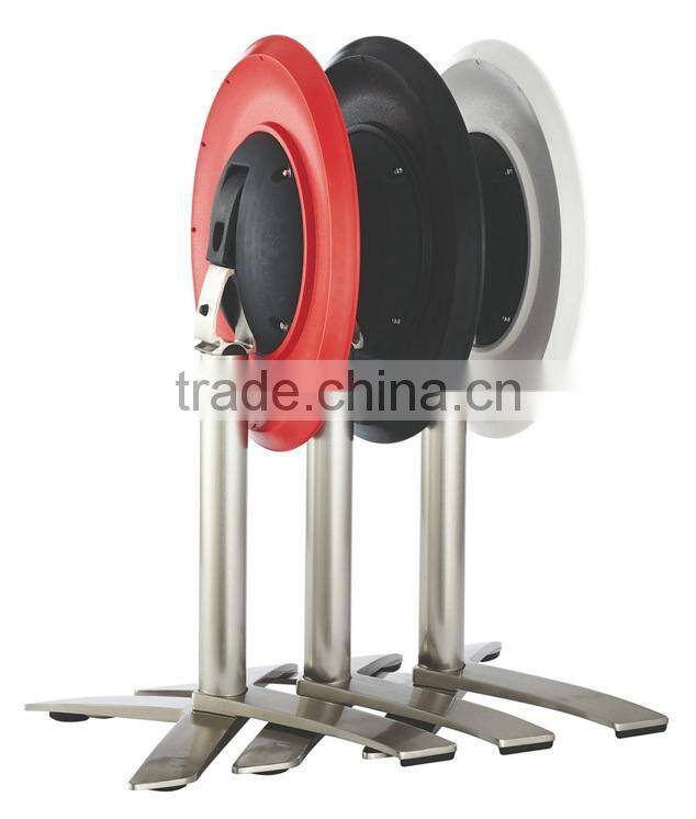 High quality fashion modern outdoor folded ABS top brushed aluminum cocktail table bar table LQ- BT307