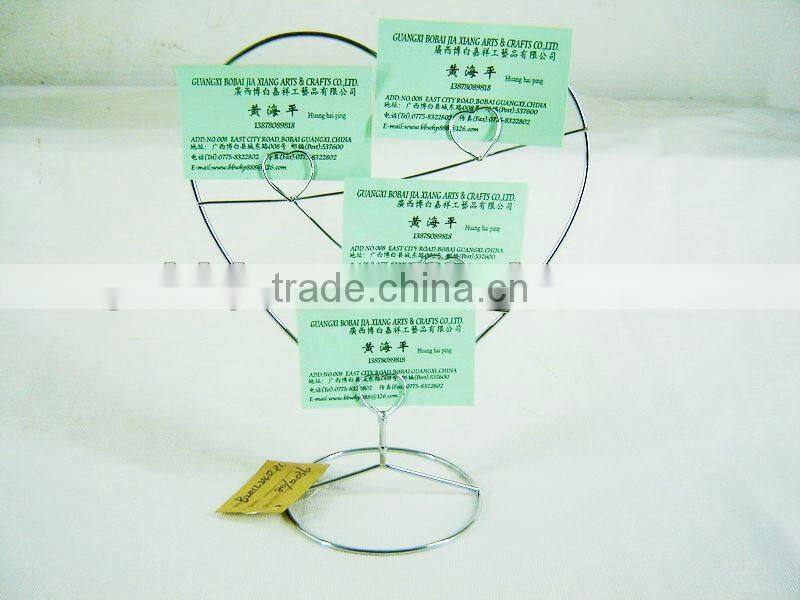 2013 Silver metal business name card holder